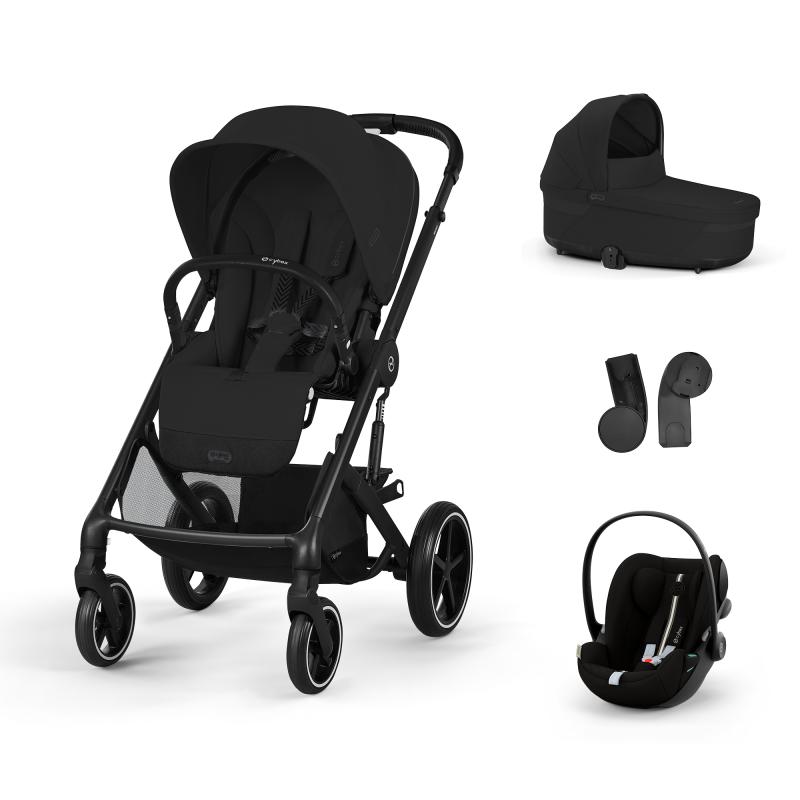 CYBEX BALIOS S Lux 2024 SET S / MOON BLACK + CLOUD G plus