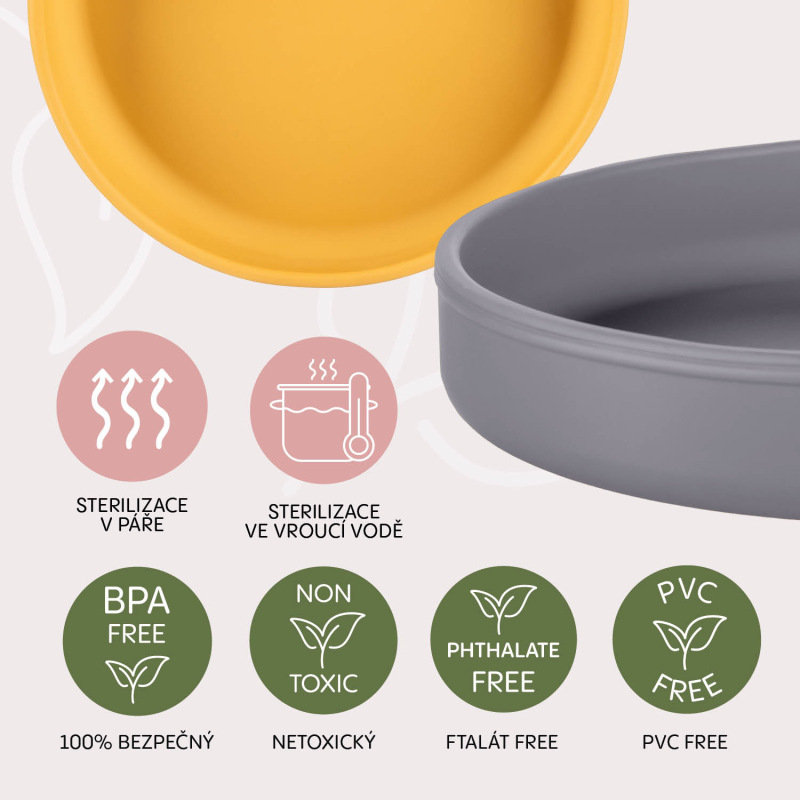 Silikónová platňa, Mustard Yellow 4