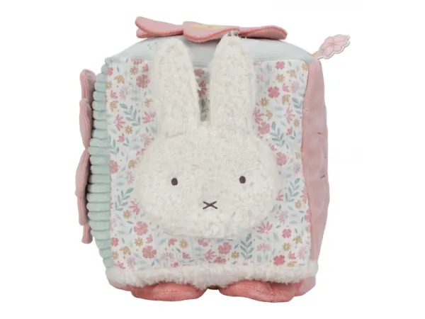Kocka textilna králiček Miffy Lucky Blossom 7