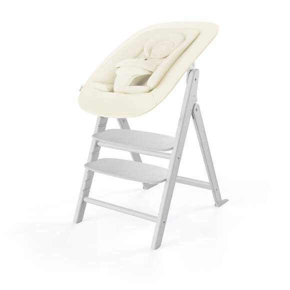 Jedálenska stolička Cybex Click & Fold 4v1 - ALL WHITE 1