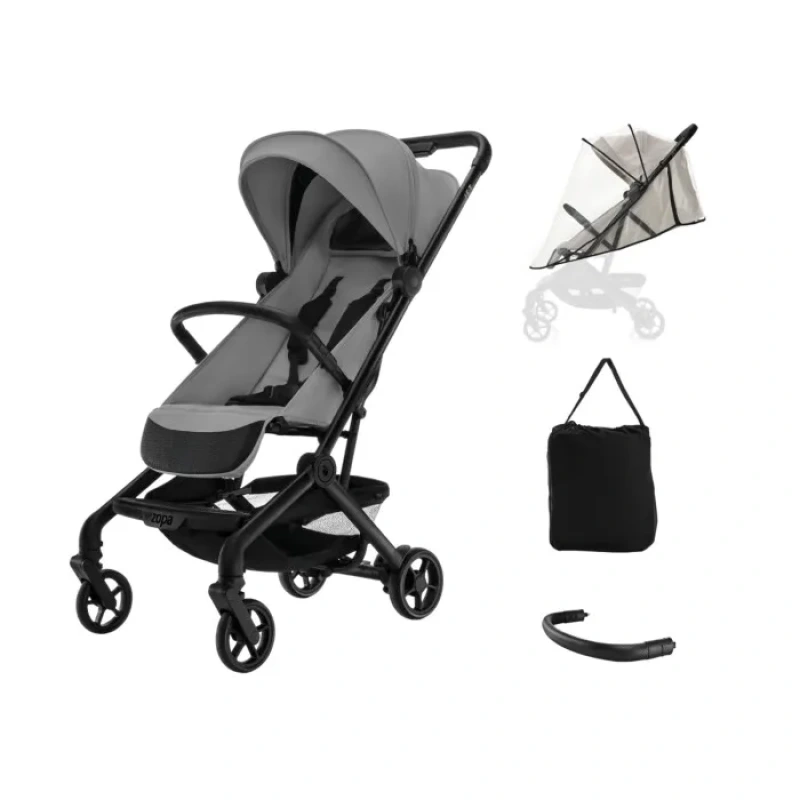 Ľahký kočík do lietadla Zopa Jet - SHADE GREY
