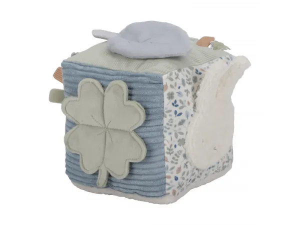 Kocka textilna králiček Miffy Lucky Leaves