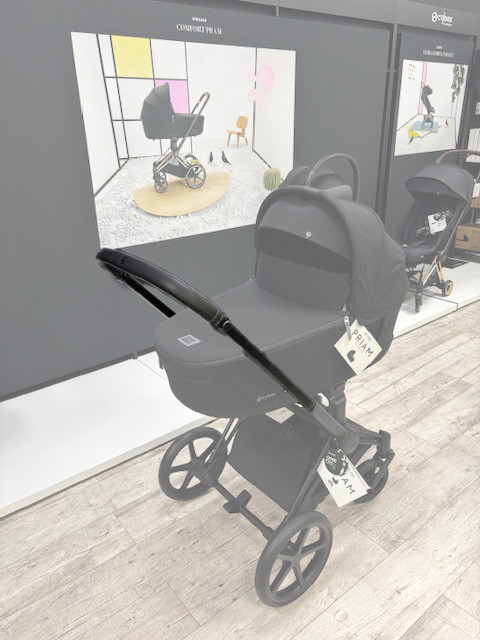 Rukoväť, madlo na kočík Cybex Priam Matt Black