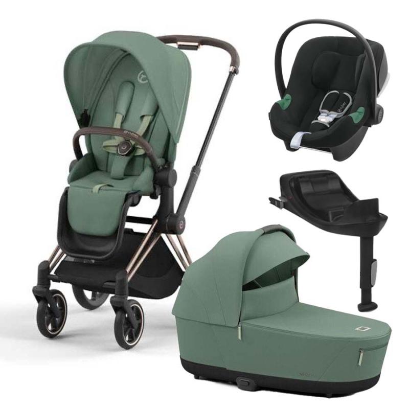 Cybex Priam 4 kombinovaný kočík 4v1 / LEAF GREEN