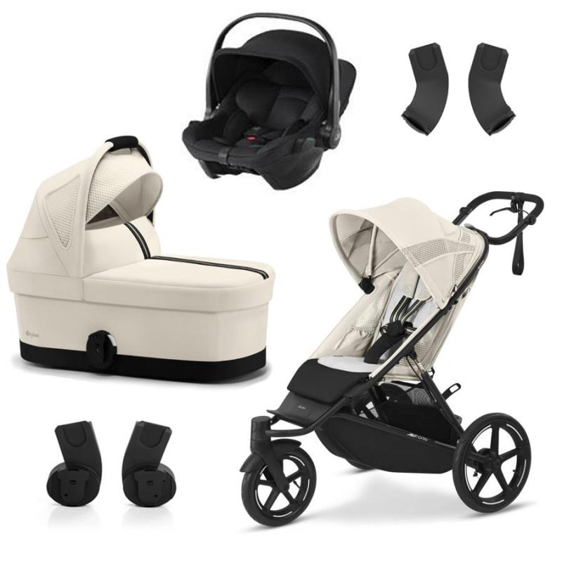 CYBEX AVI SPIN SEASHELL BEIGE + BABY SAFE CORE ZDARMA