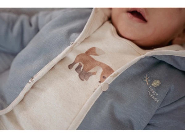 Kabátik obojstranný Stone Blue veľ. 74 5