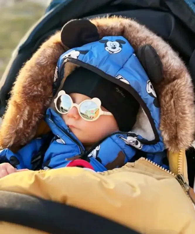 Bavlnená detská čiapka dvojvrstvová BySues - ČIERNA 3