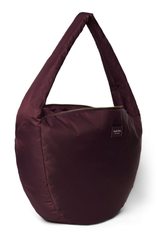 STUDIO NOOS - Technical Puffy Cross Body bag | Burgundy 2