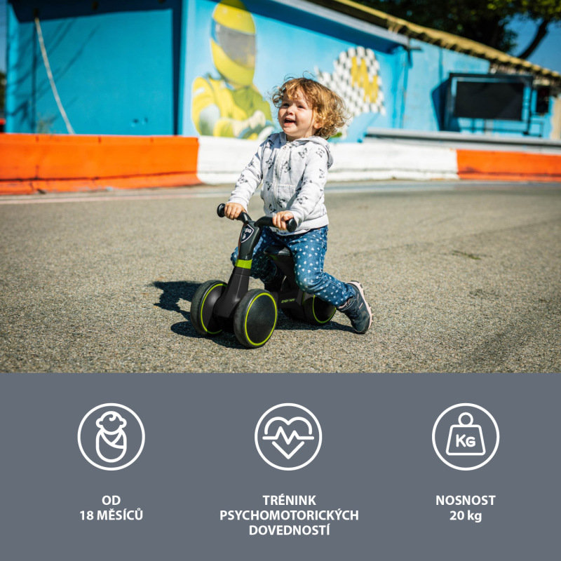 Odrážadlo Easy-Way, Race Grey 3