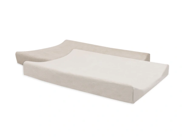 Poťah na prebaľovaciu podložku 50x70cm 2 ks froté Oatmeal/Sand