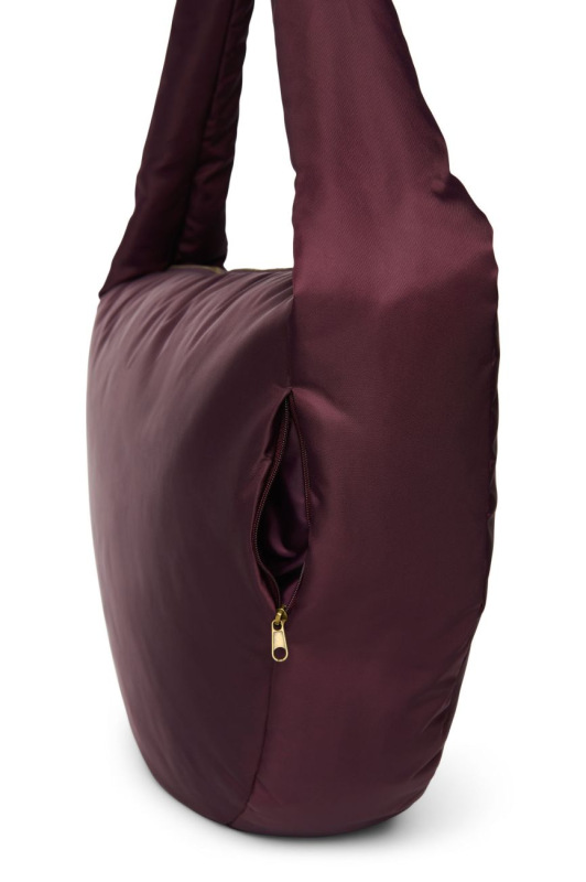 STUDIO NOOS - Technical Puffy Cross Body bag | Burgundy 3