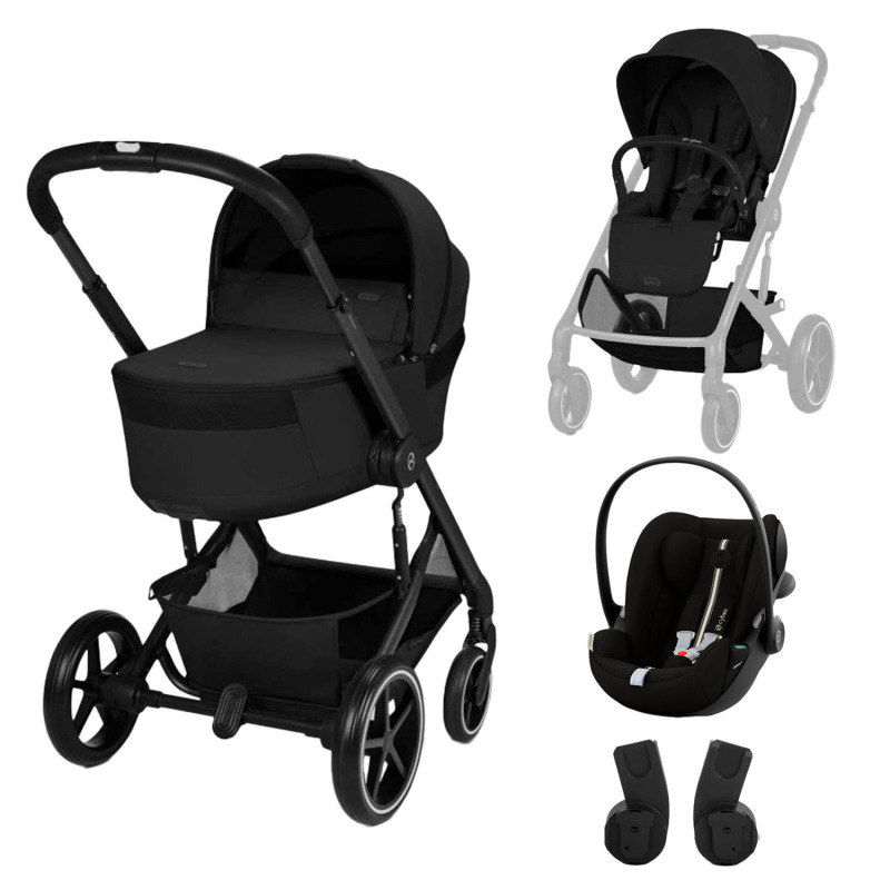 CYBEX Balios S Lux 2026 Set S Fold Cot – Black