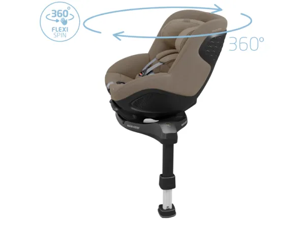 Mica 360 Pro i-Size autosedačka Authentic Truffle 5
