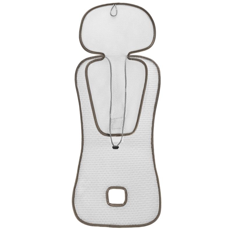 Priedušná podložka do autosedačky Breeze sk. 2/3, Boss Grey 8
