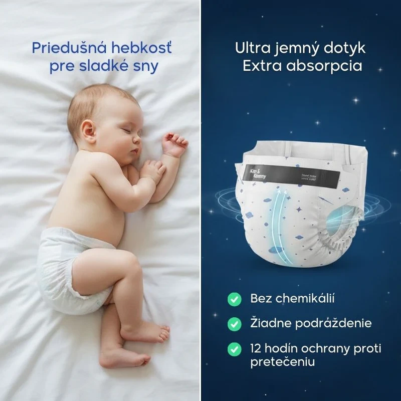 Kim & Kimmy plienky veľkosť 5 pre bábätká 12–17 kg, 44 ks 4