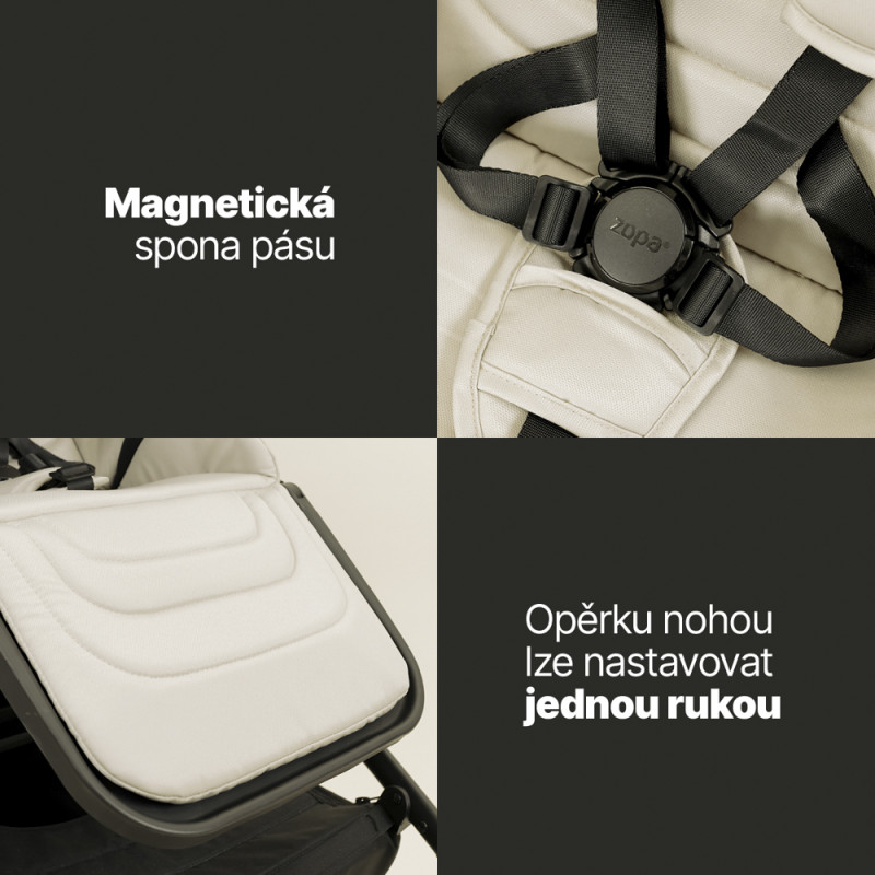 Set kočík Move Cross 5 + hlboká korba Move XL 5 + autosedačka XM podľa vlastného výberu, Toffee Brow 1