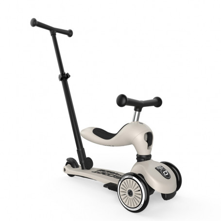 Odrážadlo kolobežka Scoot & Ride 2v1 Highwaykick 1 Push and Go Ash