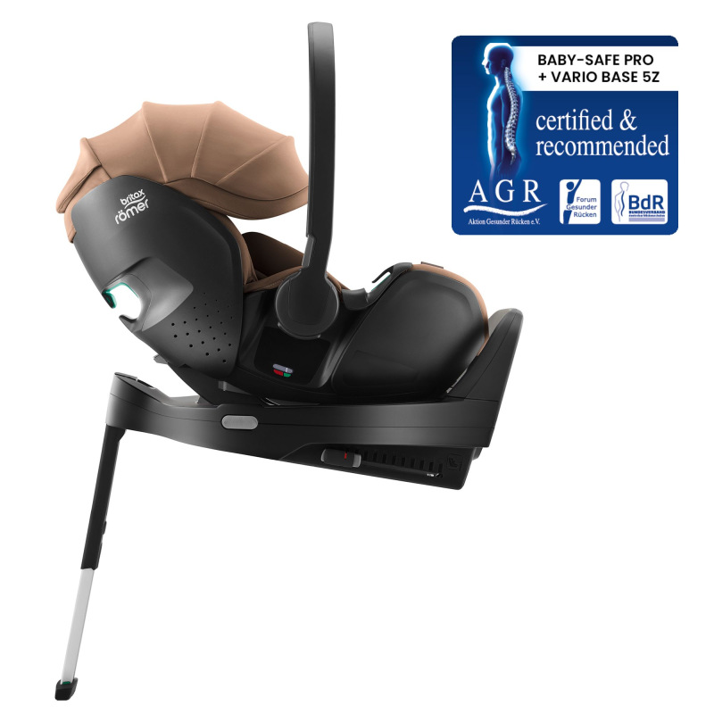 Autosedačka Baby-Safe Pro Vario Base 5Z Bundle Lux, Warm Caramel 2