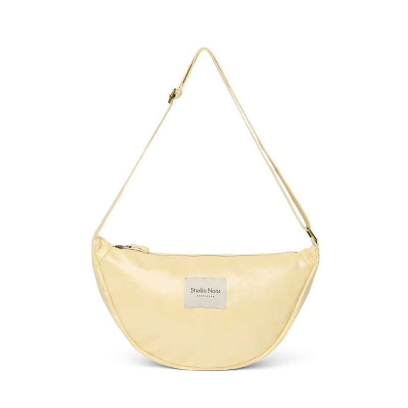 STUDIO NOOS - Leather Adult FANNY kabelka | Butter Yellow