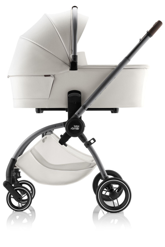 Sada kočíka Rio + hlboká vanička + autosedačka Baby-Safe PRO Lux, Soft Taupe 13