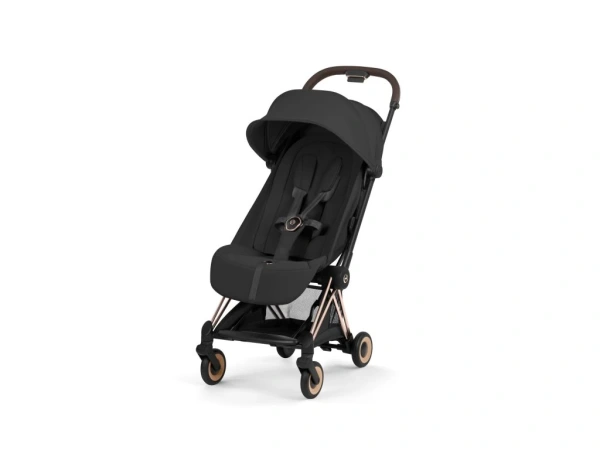 Cybex COYA Style 2026 rám RoseGold - Sepia Black