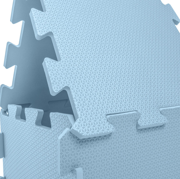 Penová podložka Puzzle 30x30 cm 9ks, Floral Blue 8