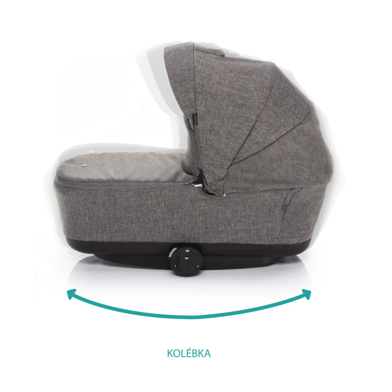 Hluboká korba ke kočárku Quest, Tornado Grey 7