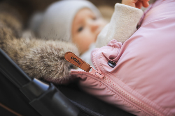 Zimný fusak Fluffy, Old Pink 3