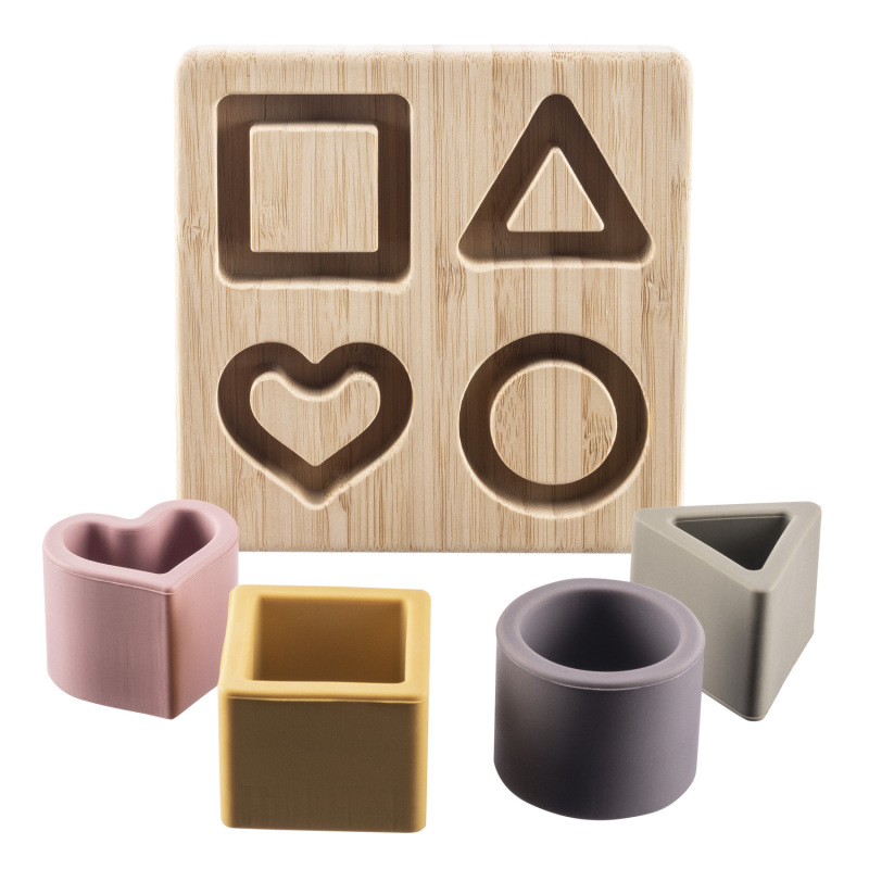 Silikónová bambusová skladačka, Multicolor 2