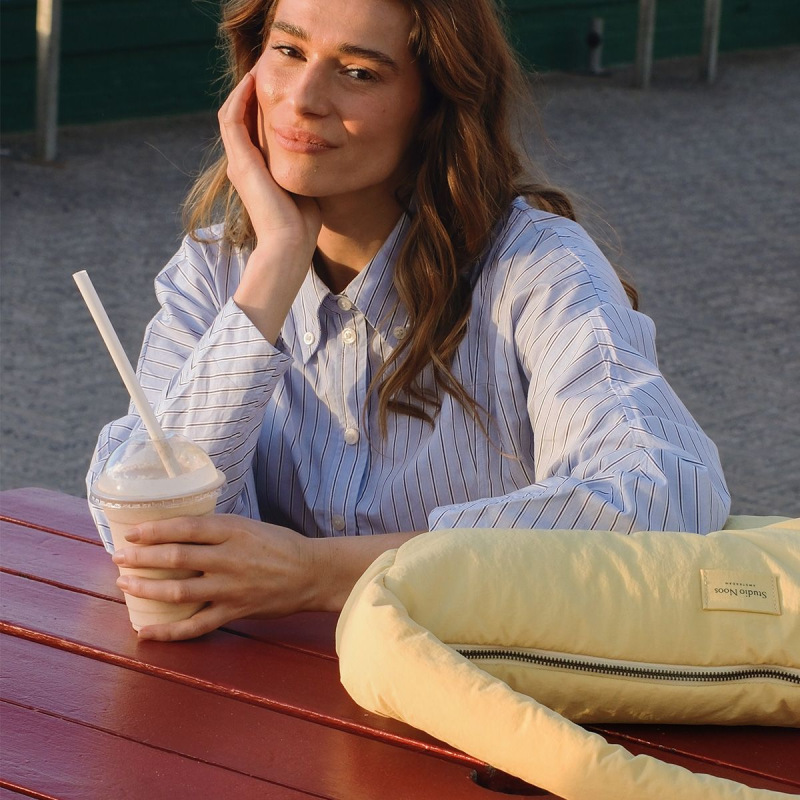 STUDIO NOOS - Puffy Cross Body Kabelka | Textured ButterYellow 7