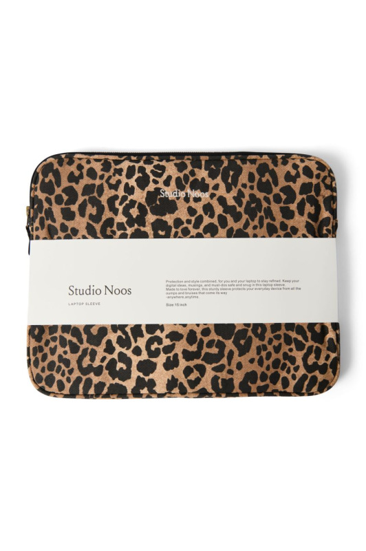 STUDIO NOOS - Cotton OBAL na Laptop 15´| Brown Leopard 1