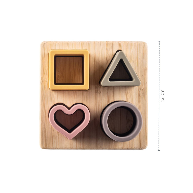 Silikónová bambusová skladačka, Multicolor 3