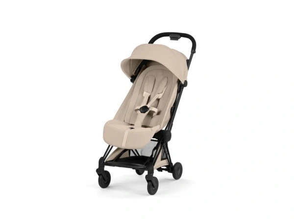 Cybex COYA Style 2026 rám Matt Black - Cozy Beige