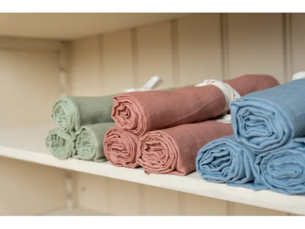 Plienka zavinovacia 120x120 cm Pure Denim Blue 2