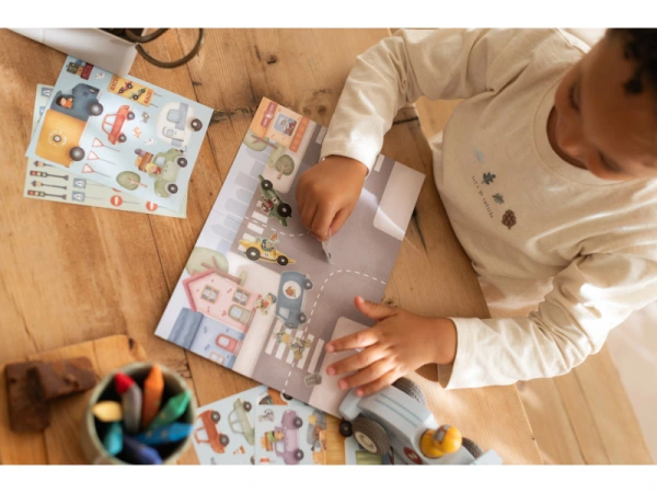 Knižka so samolepkami Doprava Jim 8