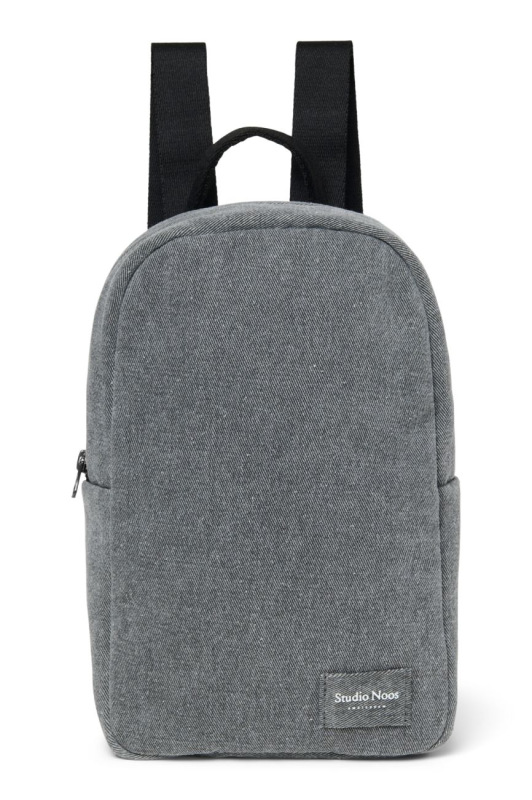 STUDIO NOOS - Denim Mini BACKPACK - batôžtek | Grey