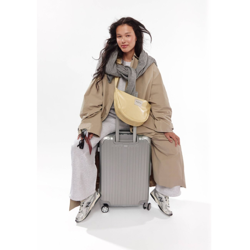 STUDIO NOOS - Leather Adult FANNY kabelka | Butter Yellow 3