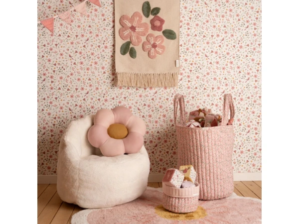 Košík textilný obojstranný extra veľký Fairy Floral 4