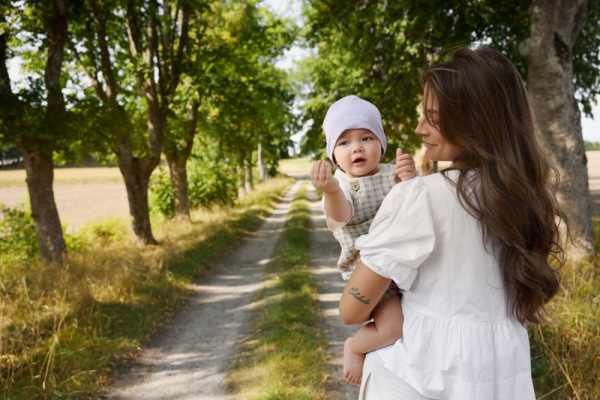 ELODIE DETAILS Bavlnená čiapka Lavender Love 1