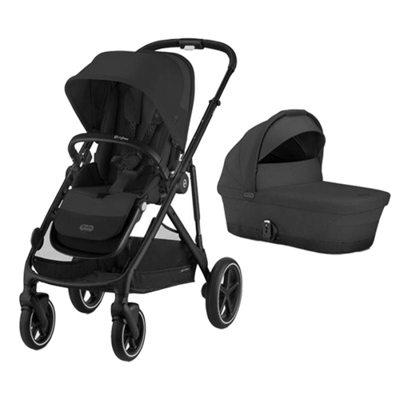 CYBEX GAZELLE Set S, MOON BLACK (Black rám)