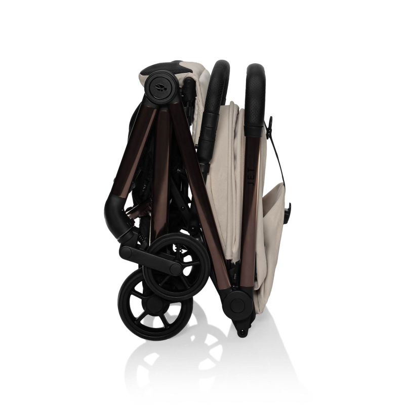 Športový kočík Jet + kufrík Pack&Ride ZDARMA, Quartz Beige 4