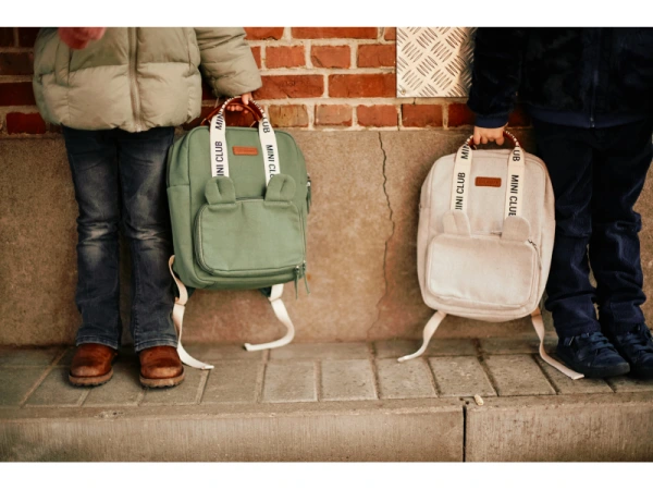 Detský batoh Mini Club Signature Off White 7