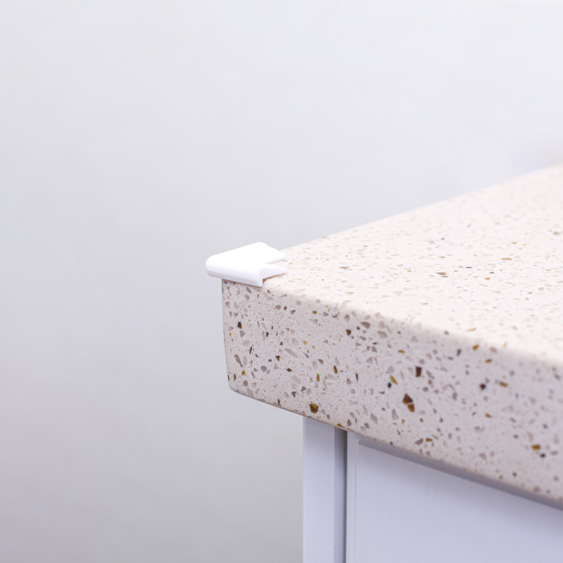 Gumová ochrana rohov 8ks, off white 2