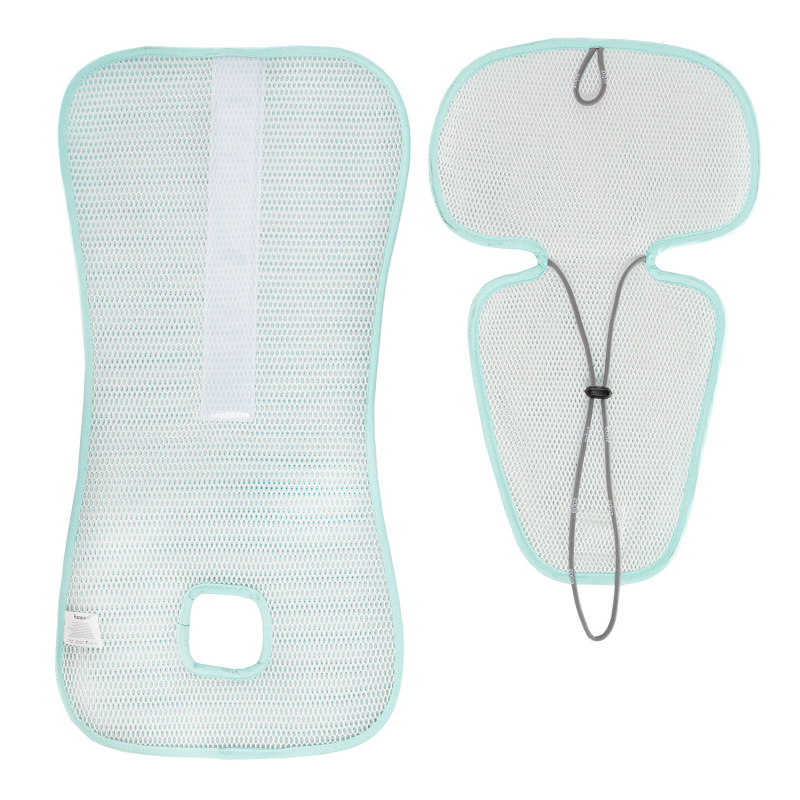 Priedušná podložka do autosedačky Breeze sk. 2/3, Aquatic Green 7