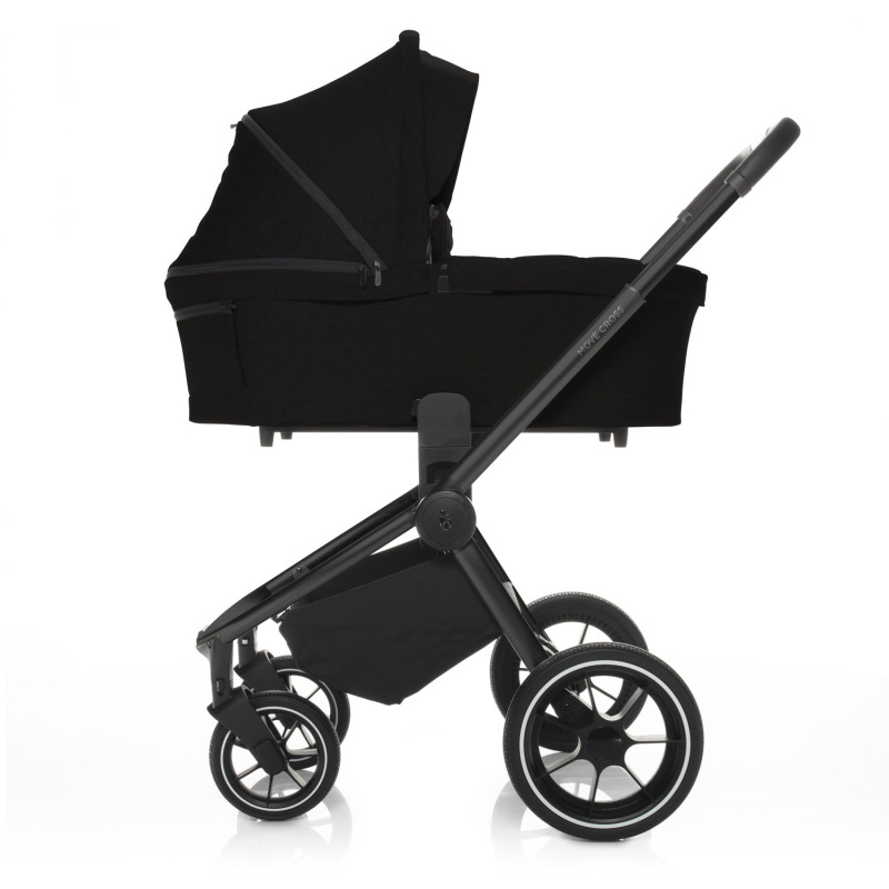 SET Športový kočík Move Cross + korba XL, Night Black/Black 6