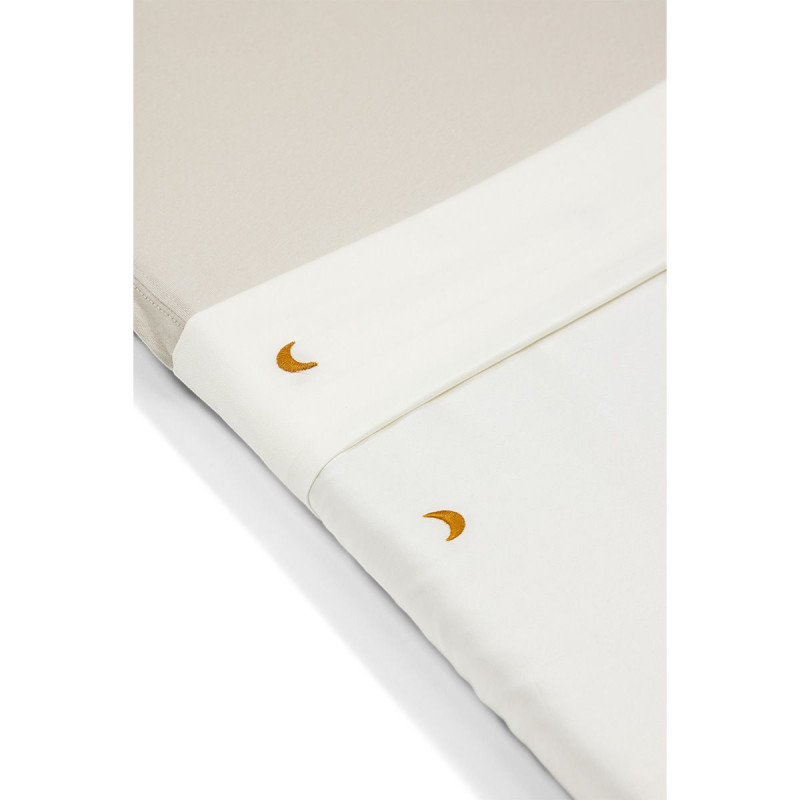 Joolz Sweet dreems jemná přikrývka Flat sheet l Sunset ivory 1