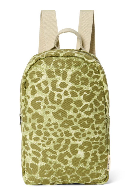STUDIO NOOS - Cotton Mini BACKPACK | Green Leopard