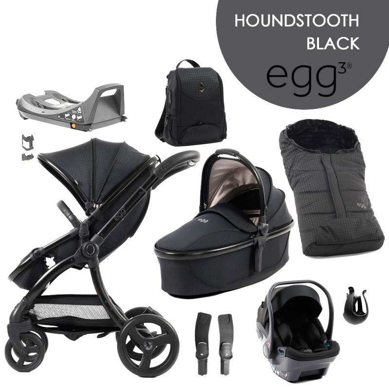 BabyStyle Egg3 set 8 v 1 - Houndstooth Black 2024 - Special Edition