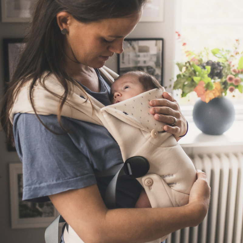 BeSafe Newborn Haven anthracite forest 8