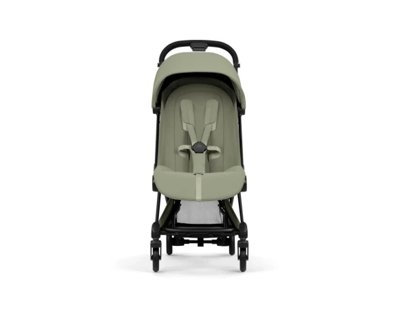 Cybex COYA Style 2026 rám Matt Black - Sage Green 1